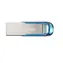 SanDisk Ultra Flair 128 GB modrá / Flash Disk / USB 3.0 / čtení: 150 MBs