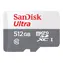 SanDisk Ultra microSDXC 512GB + adaptér / Class 10 / UHS-I / čtení: až 100MBs