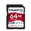 Kingston Canvas React Plus SDXC 64GB / UHS-II V90 / U3 / Class 10
