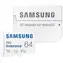SAMSUNG PRO Endurance microSDXC 64GB + SD adaptér / Class 10 / UHS-I / U3 / čtení: 100MBs / zápis: 40MBs 