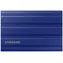 SAMSUNG T7 Shield Externí SSD disk 2TB modrá / Externí SSD / R: 1050 MBs & W: 1000MBs / USB-C / IP65