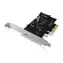 Icy Box IB-PCI1901-C32 černo-stříbrná / přídavná PCIe x4 karta / USB-C 