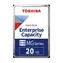 Toshiba Enterprise Capacity MG10 20TB 512e / HDD / 3.5" / SATA 6Gbits / 512MB cache / 7 200 rpm / Interní / 5y