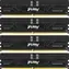 Kingston FURY Renegade Pro Black XMP 64GB (4x16GB) DDR5 5600MHz / CL36 / DIMM / ECC / XMP / 1.25V