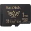 SanDisk Nintendo Switch microSDXC 1TB / Class 10 / UHS-I / U3 / čtení: až 100MBs / zápis: až 90MBs / vhodné pro 4K