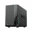 Synology DiskStation DS224+ / 2x HDD / Intel Celeron J4125@2.7GHz / 2GB RAM / 2x USB 3.2 / 2x GLAN