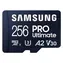 SAMSUNG Micro SDXC PRO Ultimate 256GB + adaptér / UHS-1 / Class 10 / U3 / Čtení: 200MBps / Zápis: 130MBps