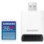 SAMSUNG SDXC PRO Plus 256GB + USB adaptér / UHS-1 / Class 10 / U3 / Čtení: 180MBps / Zápis: 130MBps