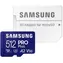 SAMSUNG Micro SDXC PRO Plus 512GB + SD adaptér / UHS-1 / Class 10 / U3 / Čtení: 180MBps / Zápis: 130MBps