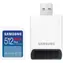 SAMSUNG SDXC PRO Plus 512GB + USB adaptér / UHS-1 / Class 10 / U3 / Čtení: 180MBps / Zápis: 130MBps