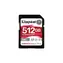 Kingston Canvas React Plus V60 SD 512GB / UHS-II / V60 / U3 / Class 10