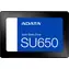 ADATA SU650 256GB / SSD / 2.5" / SATA III / čtení: 520MBps / zápis: 450MBps