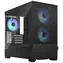 Fractal Design Pop Mini Air RGB Clear Tint černá / mATX / 2x USB 3.2 / 3x 120mm / bez zdroje / průhledná bočnice