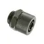 BitsPower Přímá přípojka G1/4 palce AG na 11/8 mm černá