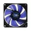 Noiseblocker BlackSilent Fan XC1 bulk modrá / 80mm / 21 dB @ 1700 RPM / 21 CFM / 3-pin