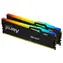 Kingston Fury Beast Black RGB 16GB (2x 8GB) DDR5 6000MHz / CL30 / DIMM / EXPO / 1.35V