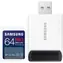 SAMSUNG SDXC PRO ULTIMATE 64GB + adaptér / SDXC /USB 2.0 / Class 10 
