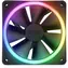 NZXT F120 RGB DUO černá / 120mm / Fluid Dynamic Bearing / 29 dB @ 1800 RPM / 48.58 CFM / 4-Pin PWM