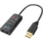 Sharkoon SB2 černá / externí zvuková karta / USB / 70kHz / 7.1