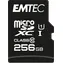 EMTEC microSD EliteGold 256GB + Adapter / UHS-I U1 / čtení: 90MBs / zápis: 20MBs
