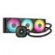 Corsair AIO iCUE LINK TITAN RX RGB 360 černá / 3x 120mm / 36dB / 300-2100 RPM / 73.5CFM / Intel + AMD