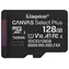 Kingston Canvas Select Plus Gen3 microSDXC 128GB / UHS-I V10 / U1 / čtení: až 150MBs / zápis: až 150 MBs