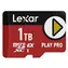 Lexar PLAY PRO microSDXC Express Card 1TB / čtení: 900MBps / zápis: 600MBps / V30