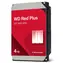 WD Red Plus 4TB / HDD / 3.5" SATA III / 5400RPM / 128MB cache / 3y / pro NAS