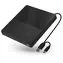 CONNECT IT CFF-1030-BK 3v1 SlimDrive černá / Externí CD/DVD mechanika / USB-C + USB-A