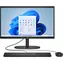 HP 22-dg0000nc AIO černá / 21.5" FHD / Intel N100 / 8GB / 512GB SSD / Intel UHD Graphics / W11H