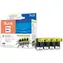 Peach LC-900 alternativní cartridge pro Brother / DCP-110C, DCP-115C / 1x 19 + 3x 12 ml / MultiPack