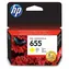 HP CZ112AE originální cartridge 655 / DeskJet 3525, 5525 / 600 stran / Žlutá