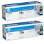 HP CE278AD originální toner / LJ P1566, P1606 / 2x2.100 stran / Černý