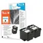 Peach Remanufactured TwinPack HP302XL alternativní cartridge / OfficeJet 3830 / 2x15 ml / černá