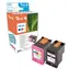Peach Remanufactured HP62XL MultiPack alternativní cartridge / HP Envy 5640 / OEM chip / 19+21ml / Multipack