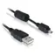 DeLock kabel USB 2.0 k fotoaparátům Nikon 8pin UC-E6 USB 1,83m