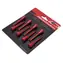 AIREN RedVibesScrew antivibrační uchýty pro ventilátory / 8 kusů / červená