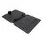 AIREN AiTab Leather Case 4 kožené pouzdro pro 10" tablet černá / s klávesnicí USB / CZ / SK