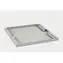 Triton Polička s perforací 1U/850mm (RAB-UP-850-A4) černá / nosnost 80kg