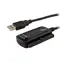 Gembird adaptér IDE 3.5" / 2.5" / SATA na USB 2.0 / 70cm / napájecí AC adaptér