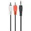 Gembird audio kabel JACK 3.5mm samec <->2x RCA CINCH samec 1.5 m