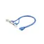 Gembird vývod 2x USB 3.0 z MB na záslepku skříně / kabel 45cm / bulk