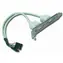 Gembird vývod 2x USB z MB na záslepku skříně / kabel 25cm / bulk