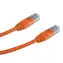 DATACOM Patch kabel UTP CAT5E 0.25m oranžová