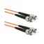 DATACOM optický patchcord ST-ST 09/125 SM / 1m / duplex