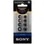 SONY náhradní silikonové koncovky do in-ear sluchátek / 4 různé velikosti / černá