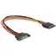 C-TECH Kabel SATA prodloužení napájení / 30cm