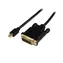 StarTech kabelový adaptér Mini DisplayPort M na DVI-D M 0.9 m černá 