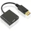 MicroConnect Adaptér DisplayPort 1.2 - VGA M-F / 15cm / Aktivní / 1920x1080 / černá