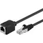 PremiumCord prodlužovací FTP CAT5E 10m / Patch kabel / RJ45-RJ45 / černá